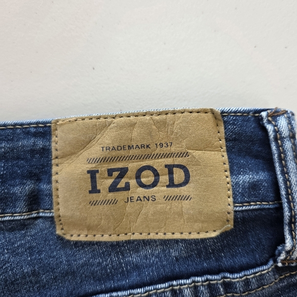 IZOD Men's Denim Comfort Stretch Jean's Size 34 X 30 - Picture 4 of 7
